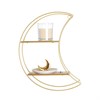 Celestial Moon Golden Shelf